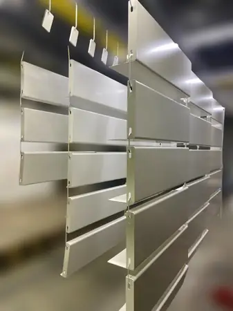 Terasprofiilide pulbervärvimine - JS Production